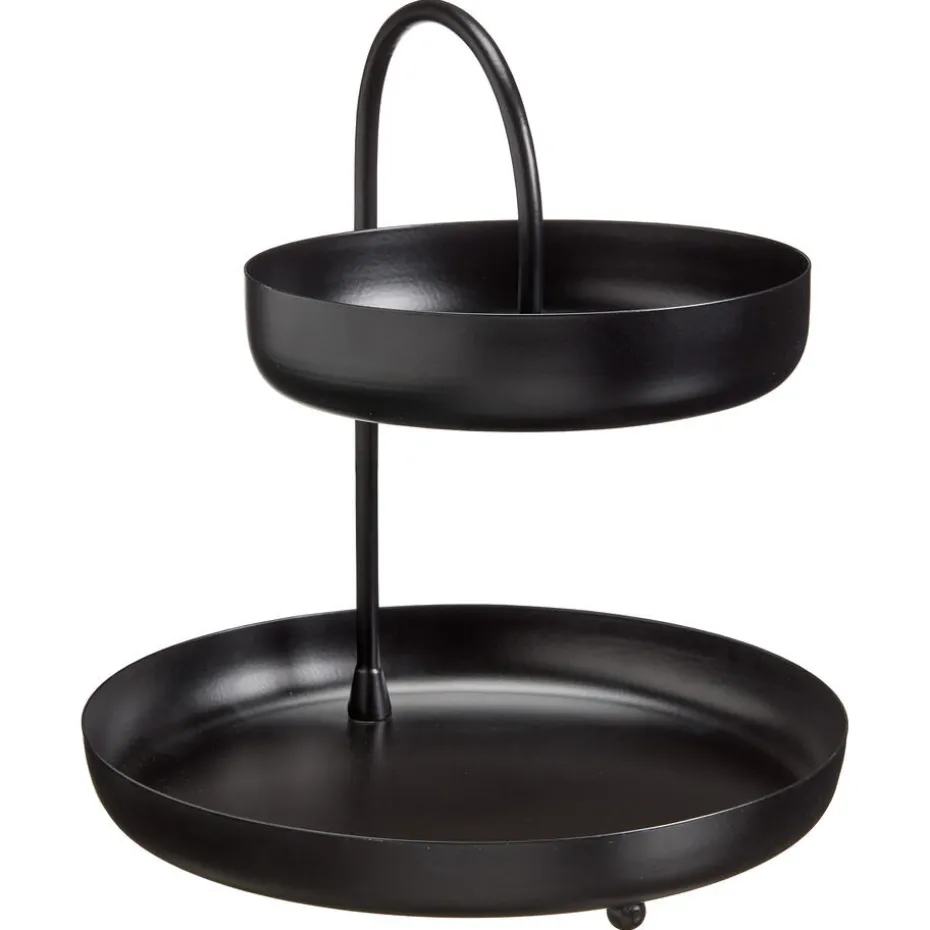 Badkamer Accessoire Zwart - Ø25x28 cm