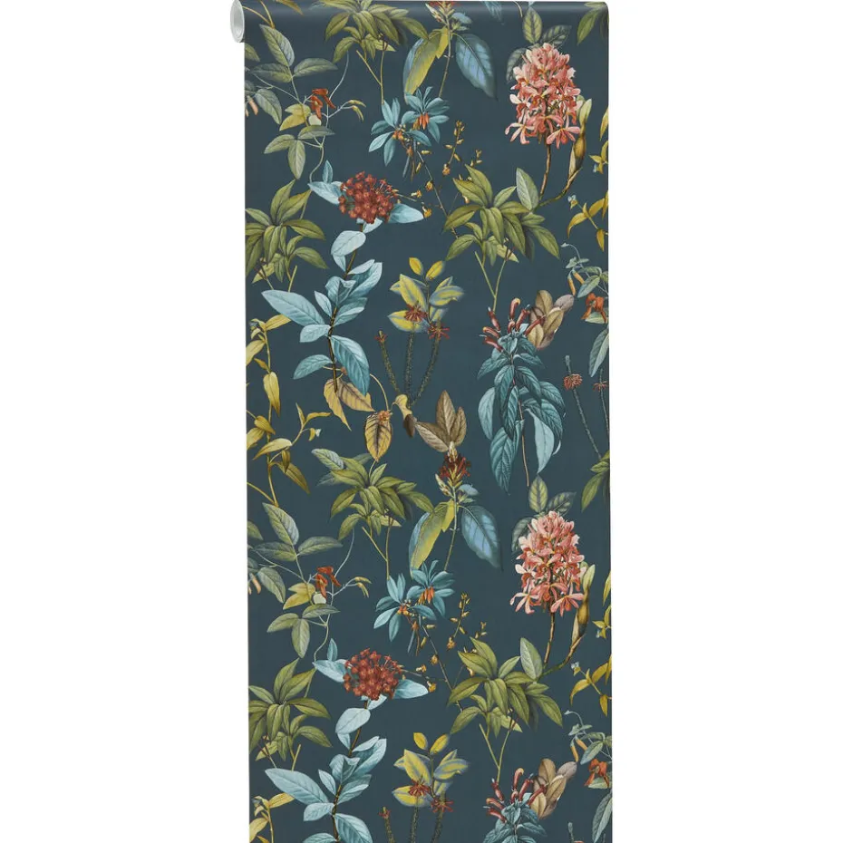 Behang Isa Blauw
