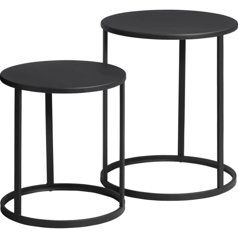 Bijzettafel Borgen Zwart