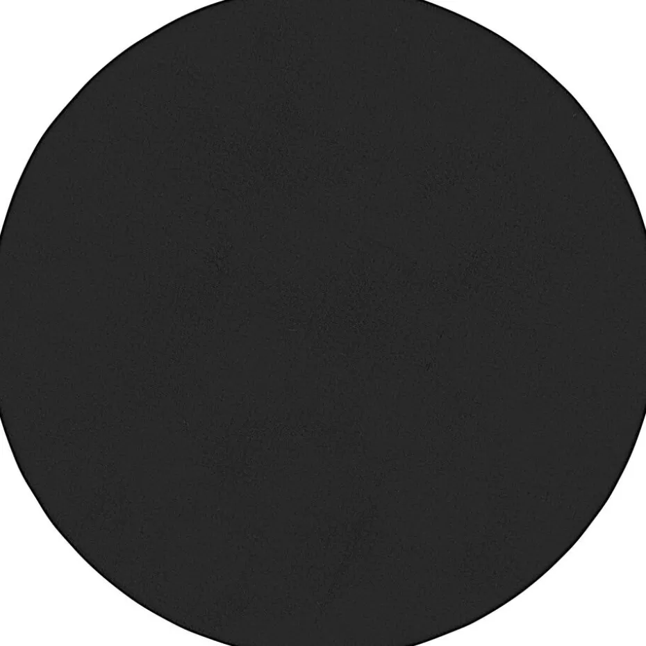 Buitenkleed Struct Zwart ø 120 cm