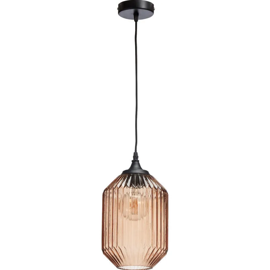 Hanglamp Pane Licht Bruin