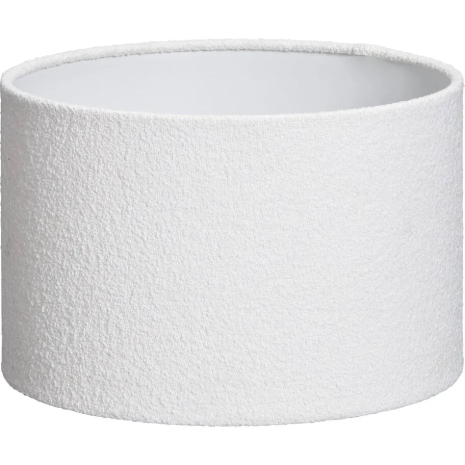 Lampenkap Boucle Wit ø 25 cm