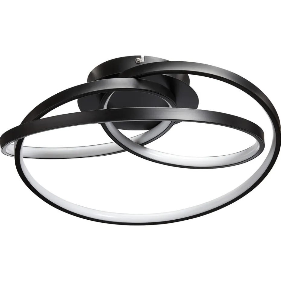 Plafondlamp Denn Led Zwart