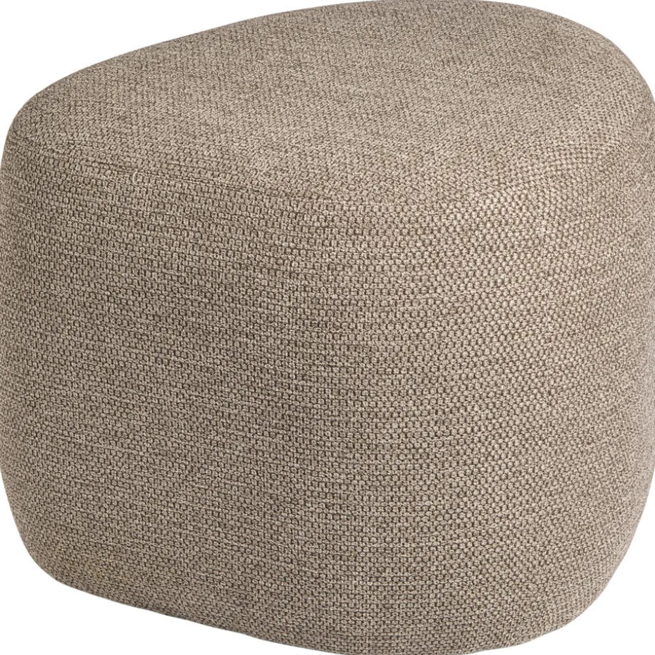 Poef Pedara Taupe 48x42x35 cm