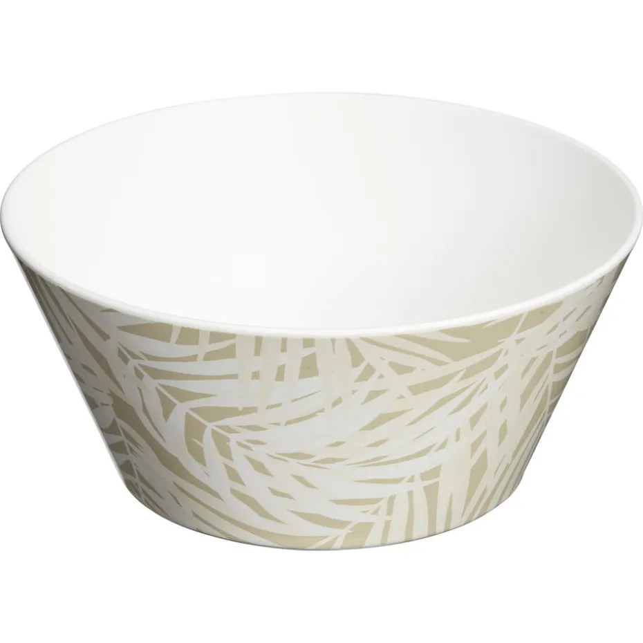 Schaal Leaves Beige - 鈱€15cm
