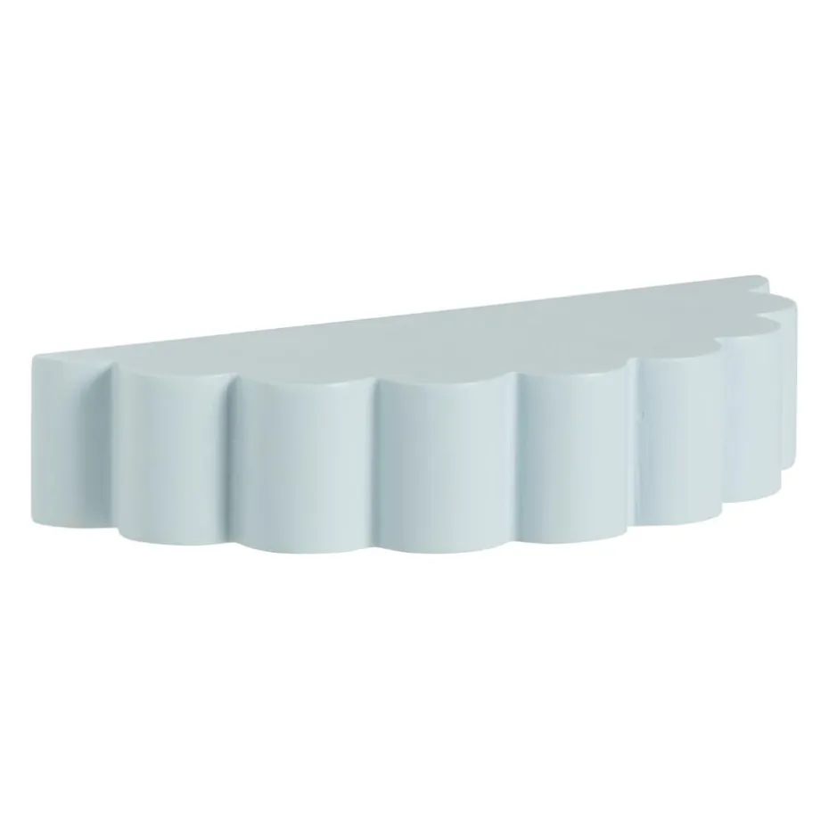 Wandplank Wave Blauw