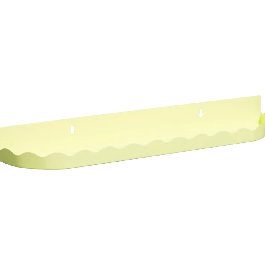 Wandplank Wavy Geel