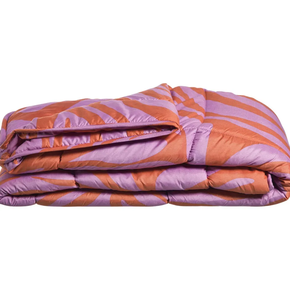 Zomerdekbed Zebra Lila