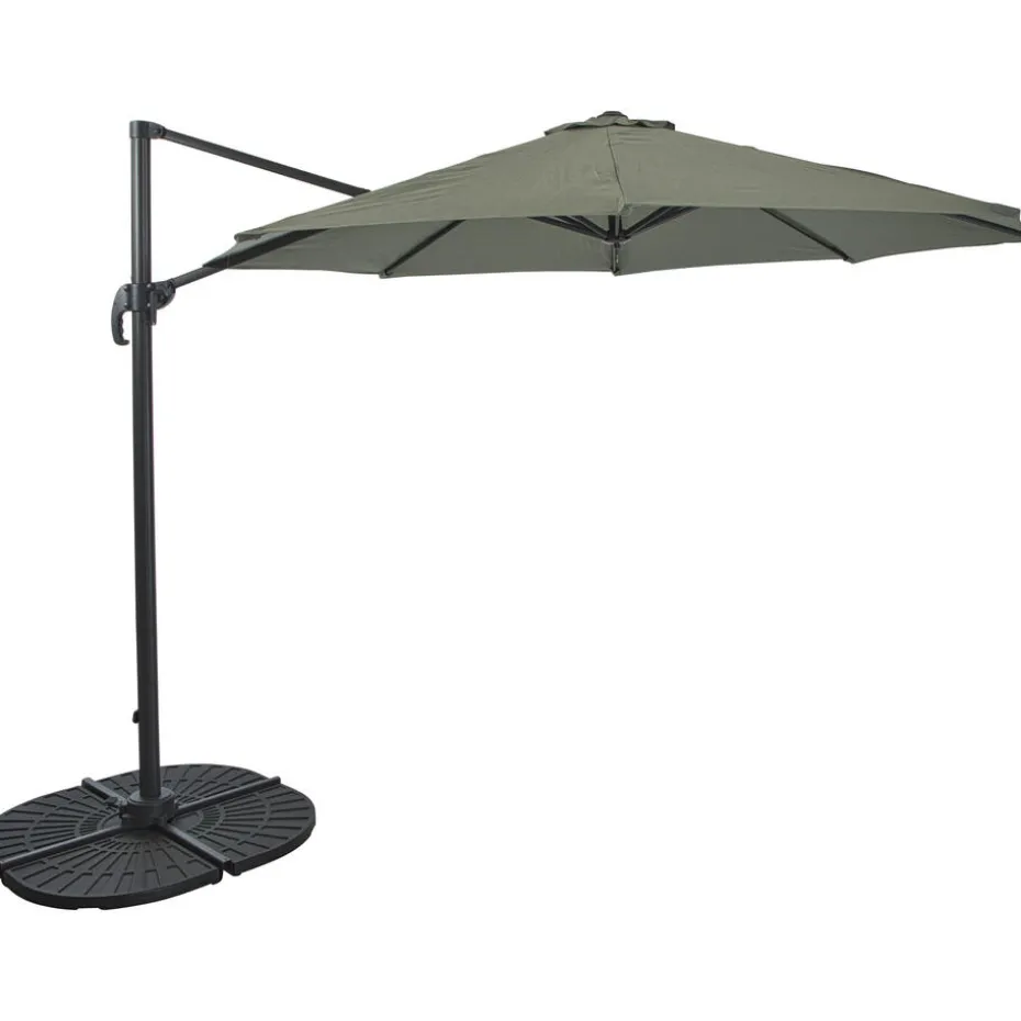 Zweefparasol Sondrio Groen